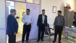 بازدید بخشدار کندوان از ادارات جهاد کشاورزی و اداره برق