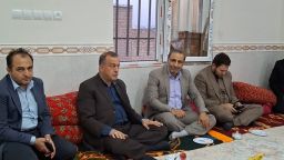 فرماندار ویژه میانه میهمان اهالی حلاج علیا شد