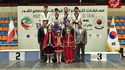 زینالی، تکواندوکار میانه‌ای، طلای مسابقات کشوری را کسب کرد!