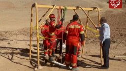 نجات ناموفق فرد حادثه‌دیده از عمق چاه در میانه