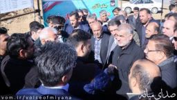بازدید نیکزاد از پروژه رو به پایان محور میاندوآب‌ـ‌میانه