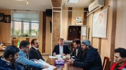 تشکیل جلسه در خصوص انتفاع روستای آیدیگوز از معدن پرلیت میانه.