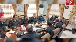 دیدار سردار محمدی با معاون استاندار و فرماندار ویژه شهرستان میانه