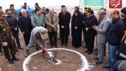 کلنگ بیش از ۲۰ پروژه عمرانی، آموزشی و روستایی با اعتبار بالغ بر ۲۰۰ میلیارد تومان بر زمین زده شد