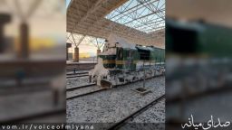 تصاویری از فعالیت مامورین عملیاتی راه آهن در ایستگاه ها