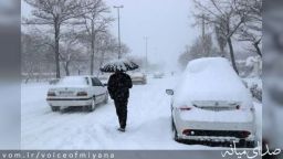 هشدار کولاک در مناطق کوهستانی آذربایجان‌شرقی/ آغاز بارش برف و تداوم آن تا روز سه‌شنبه