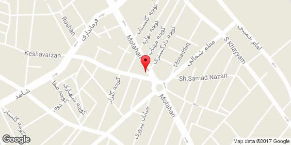 موقعیت شوینده بهداشتی ساعی روی نقشه