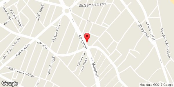 موقعیت بیمه معلم نمایندگی مشایخی روی نقشه