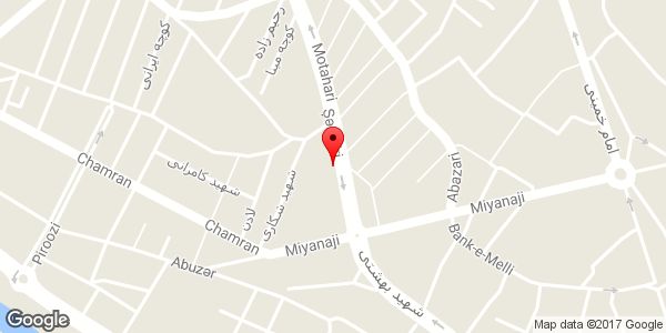 موقعیت آبمیوه بستنی آیدین روی نقشه