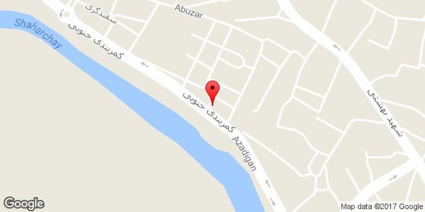 موقعیت سوپر مارکت روی نقشه