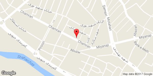 موقعیت املاک اطلس روی نقشه