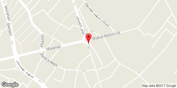 موقعیت قصابی روی نقشه