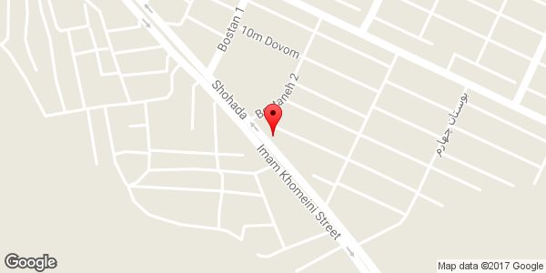 موقعیت میوه فروشی روی نقشه