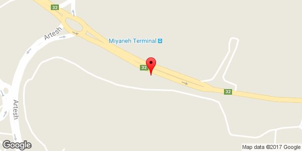 موقعیت سوپر مارکت روی نقشه