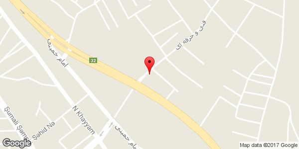 موقعیت صنایع چوبی و کابینت MDF غفاری و ملکی روی نقشه