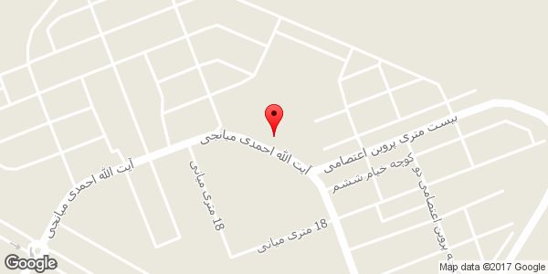 موقعیت باشگاه پرورش اندام شب قهرمانان روی نقشه