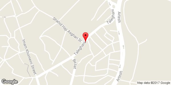 موقعیت الکتریکی پزشکی روی نقشه