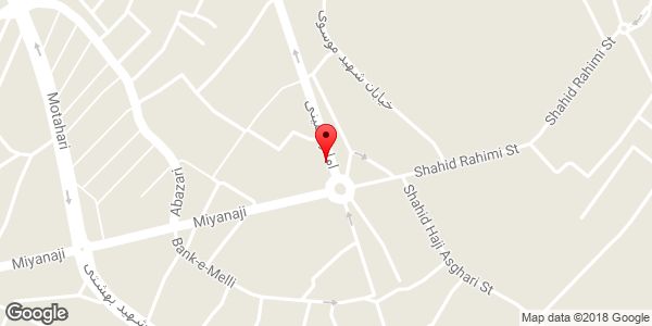 موقعیت ظروف یکبار مصرف شاه محمدی روی نقشه