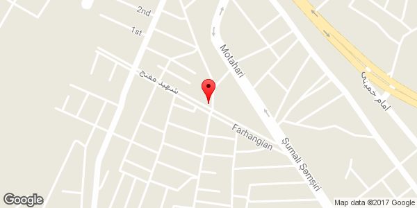 موقعیت میوه سرای امید روی نقشه