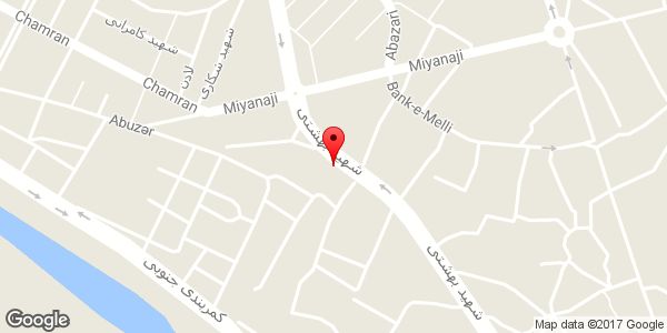 موقعیت امانت فروشی روی نقشه