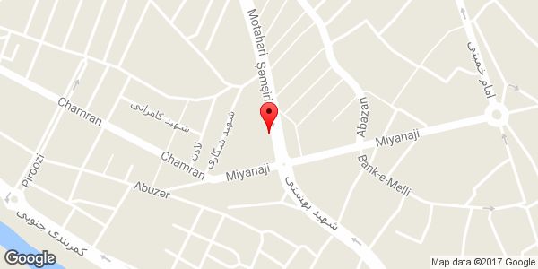 موقعیت خدمات کامپیوتری گلبرگ روی نقشه