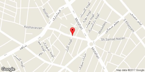 موقعیت آبسردکن روی نقشه