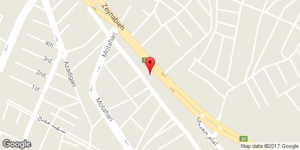 موقعیت بورس لاستیک بارز (محمدی) روی نقشه