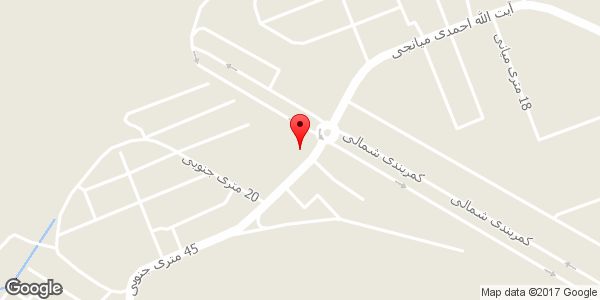 موقعیت بوستان اندیشه روی نقشه