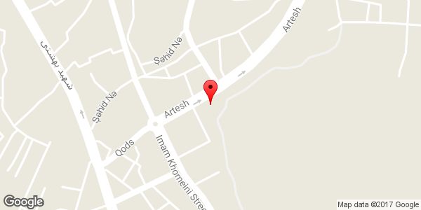 موقعیت کانون بازنشتگان نیروهای مسلح ارتش روی نقشه