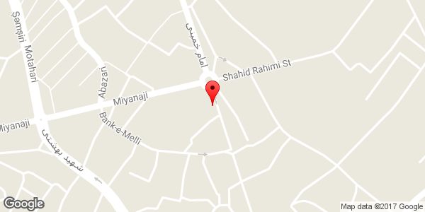 موقعیت لوازم آرایشی و بهداشتی پائیزان روی نقشه