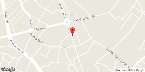 موقعیت کیف فروشی روی نقشه