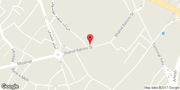 موقعیت خیاطی مایلی روی نقشه