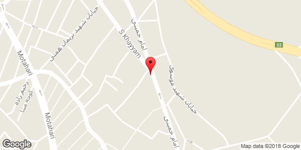 موقعیت خیاط سانترال شاهمحمدی روی نقشه