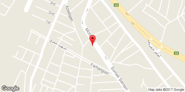 موقعیت سرویس بهداشتی روی نقشه