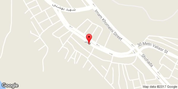 موقعیت میوه فروشی روی نقشه