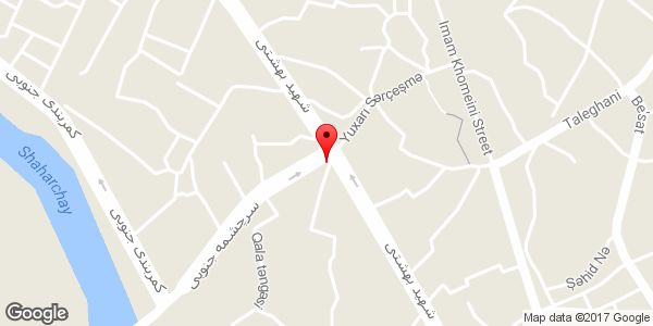 موقعیت مسجد حاج علی اکبر روی نقشه