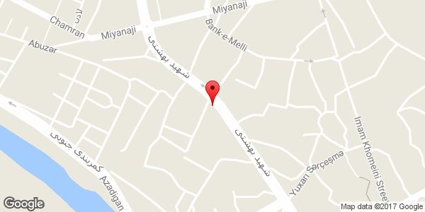 موقعیت لوله کشی نوری روی نقشه