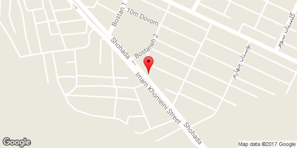 موقعیت صافکاری دوستان روی نقشه