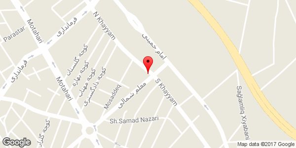 موقعیت فروشگاه گیم پلنت روی نقشه