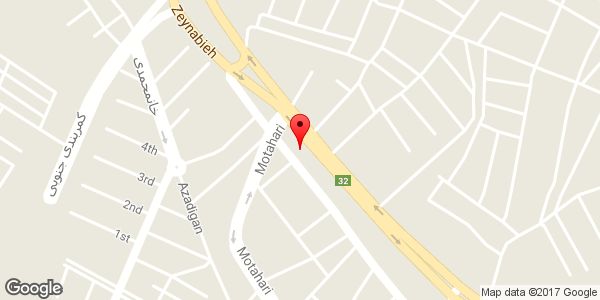 موقعیت اگزوز سازی مهدی روی نقشه