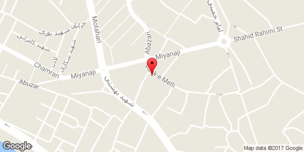 موقعیت دفتر فنی مهندسی مهندس محمد علی انگوتی روی نقشه