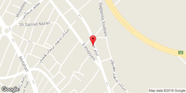 موقعیت دفتر مهندسی و کارشناسی ساختمان مهندس رسول پزشکی روی نقشه