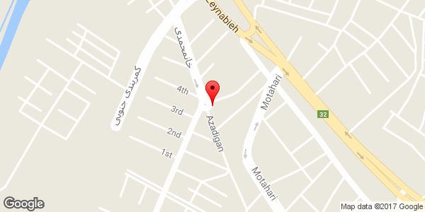 موقعیت میوه و سبزی چای پارا روی نقشه