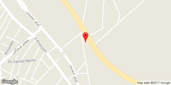 موقعیت سنگک و تافتان زنجان روی نقشه