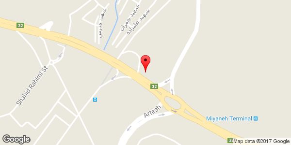 موقعیت اتو گالری نوروز زاده روی نقشه