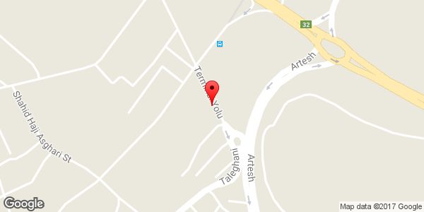 موقعیت سوپر مارکت محمد روی نقشه