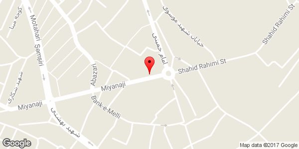 موقعیت پیتزا میلان روی نقشه