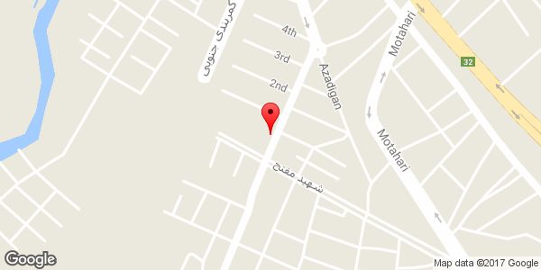 موقعیت دبیرستان دخترانه ترنم - دوره اول روی نقشه