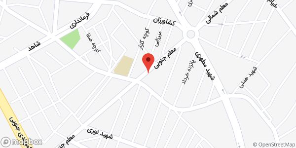 موقعیت فروشگاه یاپراک تست روی نقشه