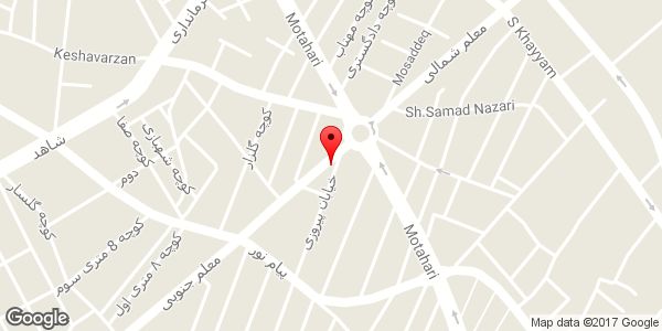 موقعیت صنایع دستی ججیم روی نقشه